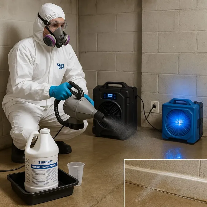 Sanitization and Odor Removal process in Plainview, TX