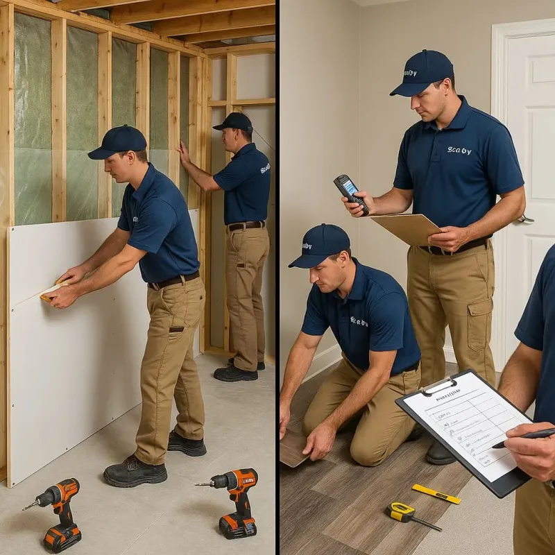 Repairs and Reconstruction process in Plainview, TX