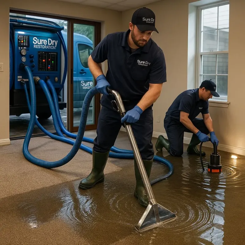 Water Extraction and Removal process in Plainview, TX